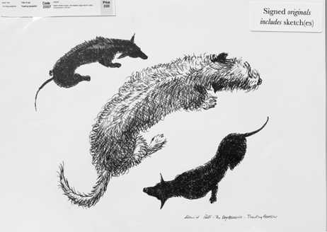 'Prowling Assassins'
From 'The Dog Assassins'.
$NZ200 (approx $US133, £102, €112) 'Prowling Assassins'
From 'The Dog Assassins'.
$NZ200 (approx $US133, £102, €112)